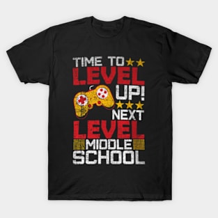 Time To Level Up  School Video  Graduation T-Shirt